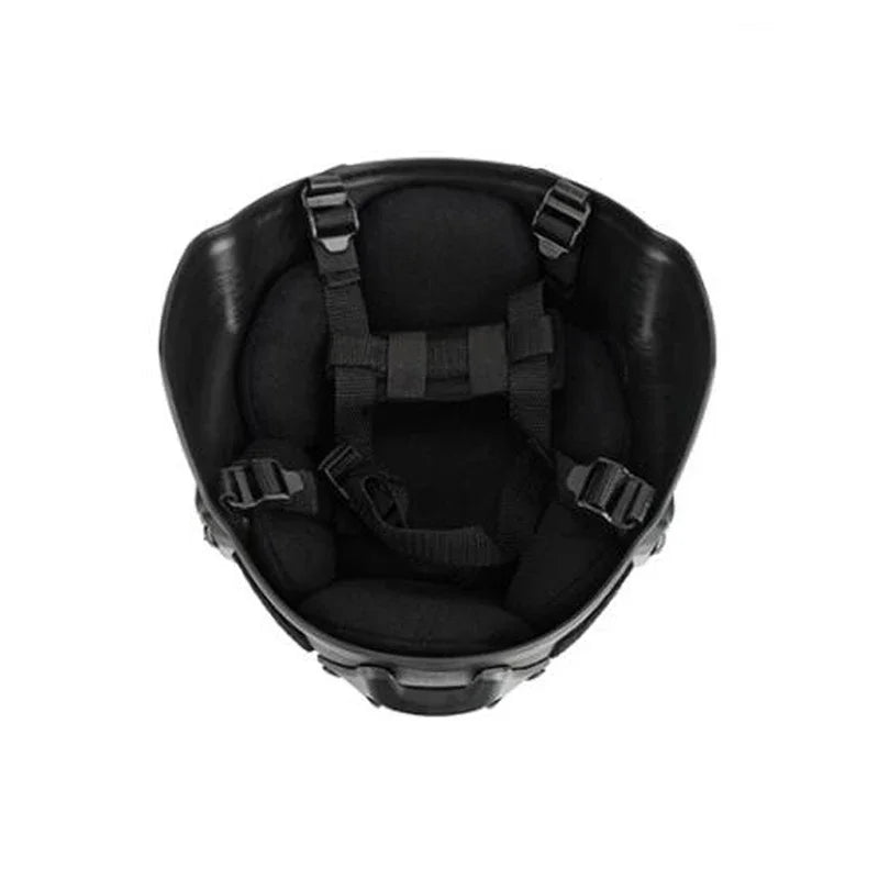 FAST MICH2000 Tactical Helmet - Protective Outdoor Helmet for Airsoft, Paintball & Riding