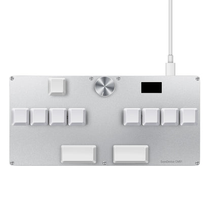 CM51 SayoDevice Rapid Trigger Magnetic Switch Keyboard with Knob & Screen – OUTEMU/Gateron Switch Gaming Macropad for OSU & DJMAX Shortcuts