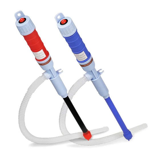 1pc Electric Oil Pump Siphon - Handheld Battery Operated Liquid Transfer Pump for Water, Gas, Petrol Fuel - Portable Car Tools