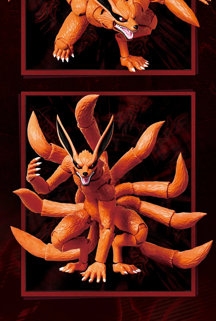 Blokees Naruto Action Figures — Uzumaki Boruto & Naruto Kurama Model Kits, Champion-Class Anime Toys & Collectible Gift Ornaments