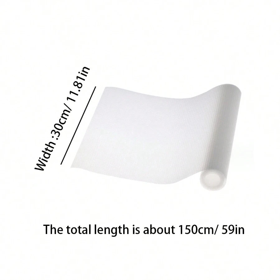 Non-Slip Waterproof Shelf Liner – Easy Clean Drawer & Kitchen Cabinet Liner, Cupboard Mat