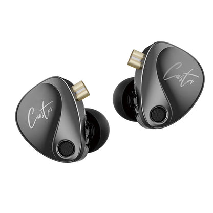 KZ Castor HiFi In-Ear Earphones - Dual Dynamic Drivers, Tunable Balanced Armature & Noise-Isolating Earbuds