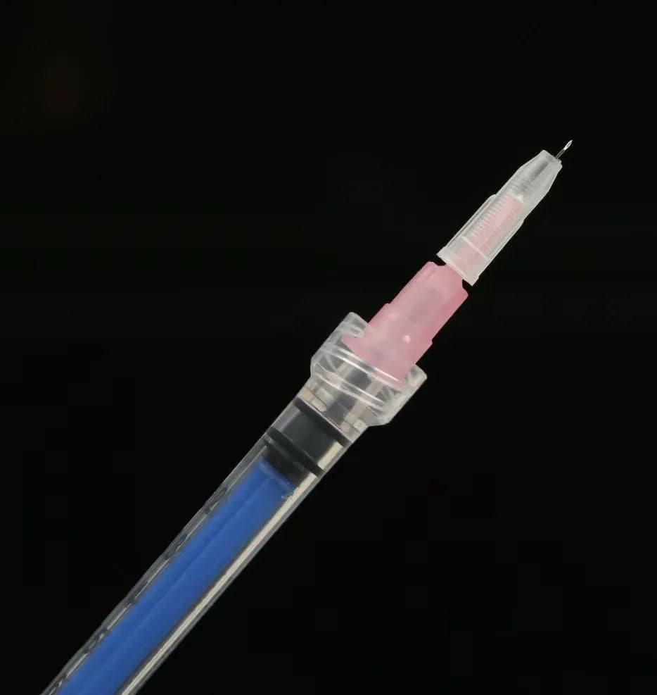 31G 4mm Adjustable Disposable Microplastic Needle – Sterile Medical Injection Tool for Cosmetic Eyelid Procedures