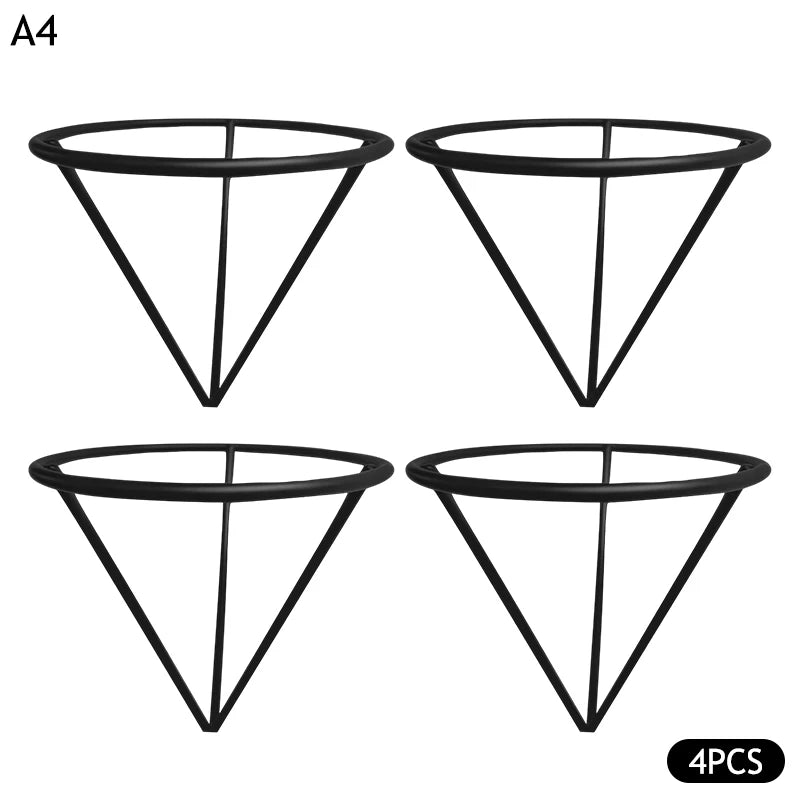 Avocado Seed Starter Vase Holder Set (1/2/4pcs) – Metal Triangle Growing Stand for Avocado, Carrot & Sweet Potato Propagation, Indoor Plant Rooting Kit