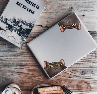 Funny Cat Expression Stickers - Creative Car, Motorcycle, Laptop & Luggage Decals