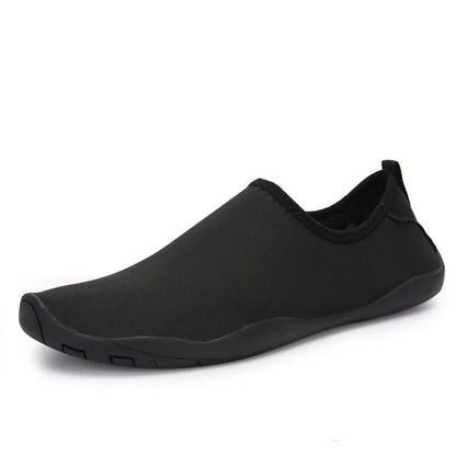 Solid Color Unisex Quick-Drying Aqua Sneakers - Children’s Swimming & Beach Water Shoes, Barefoot Shoes for Women