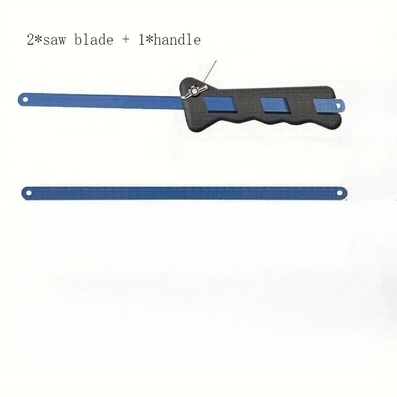 Mini Portable Hand Saw with Plastic Handle – Adjustable Creative Saw for PVC Pipe Cutting, Woodworking & Gardening Tools