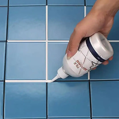 280ml Waterproof Tile Grout Repair Filler - Tile Joint Renewing Sealant in Multiple Colors