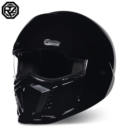 Retro Scorpion Half Motorcycle Helmet – Vintage Locomotive Style Multi-Purpose Moto Helmet (M-XXXL)