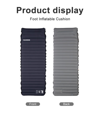 Thick Ultralight Self-Inflating Camping Mattress - Outdoor Air Mattress with Built-In Pump for Travel, Hiking, Fishing
