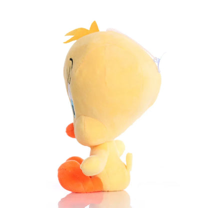 6 Piece Cartoon Character Plush Toy Set - Bugs Bunny, Daffy Duck, Tweety, Cyclone Dog and Bunny Rabbit Stuffed Dolls for Children’s Gifts