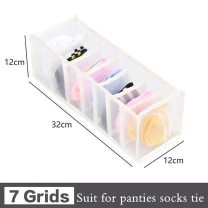 Jeans & Clothing Storage Box – Closet Organizer Drawer System for Pants, Cabinet, and Clothing Organization