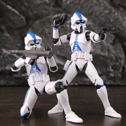 Star Wars 6" Action Figures – 501st Legion ARC & ARF Troopers, Rex, Jesse, Bane, Denal, Tup, Dogma Clone Toy
