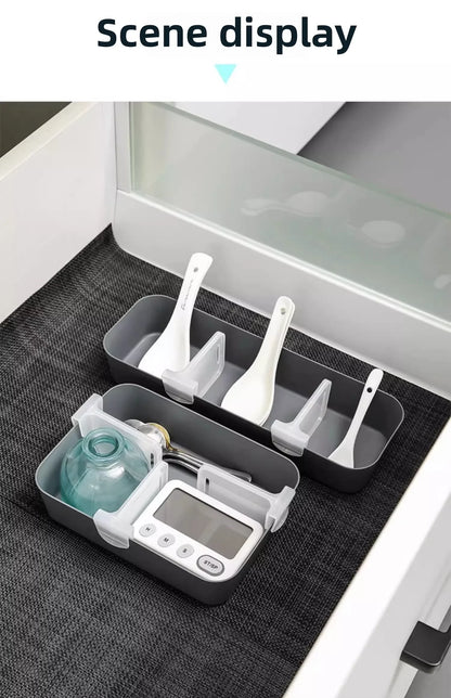 Refrigerator Kitchen Organizer Shelf — Efficient Storage Dividers for Eggs, Bottles & Fridge Items