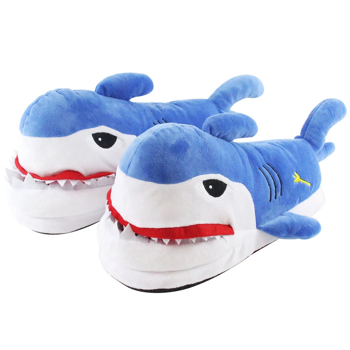 Winter Dinosaur Cotton Slippers for Women — Cartoon T-Rex Plush Velvet Home Slippers, Warm & Non-Slip Floor Shoes