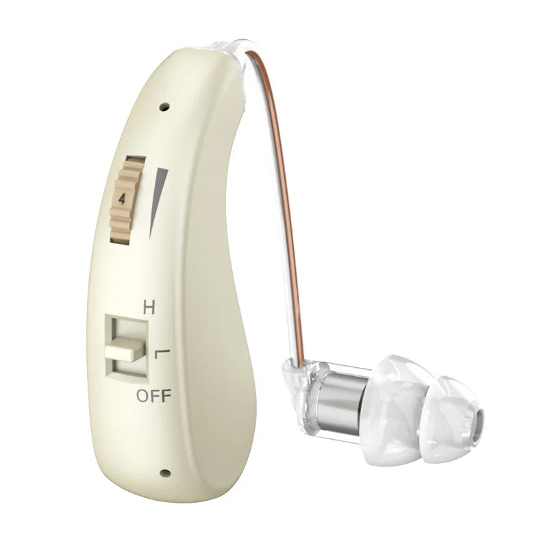 Enlarged Hearing Health Earphones - Sound Enhancement for Elderly with Hearing Loss & Tinnitus, Hearing Aid Protection
