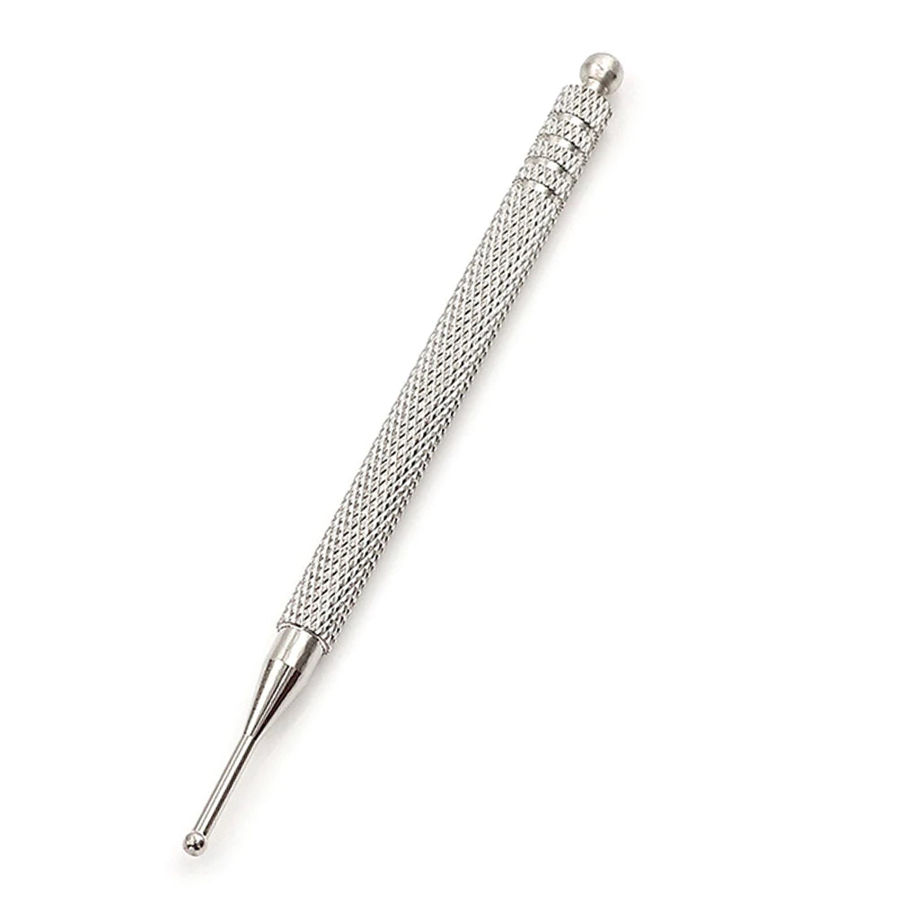 Facial Reflexology Massage Tool – Retractable Acupuncture Pen with Double-Headed Spring for Ear & Face Care