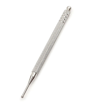 Facial Reflexology Massage Tool – Retractable Acupuncture Pen with Double-Headed Spring for Ear & Face Care