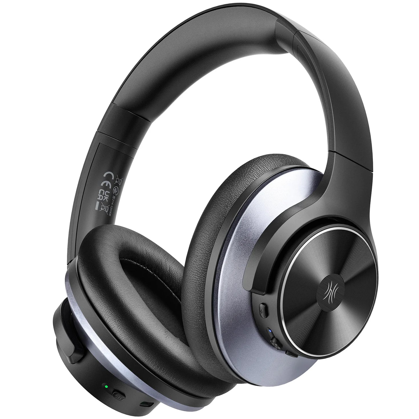 Oneodio A10 Bluetooth 5.4 Headphones - Hybrid Active Noise Cancelling, Hi-Res Audio, Over-Ear Wireless Headset with 5-Mic ANC