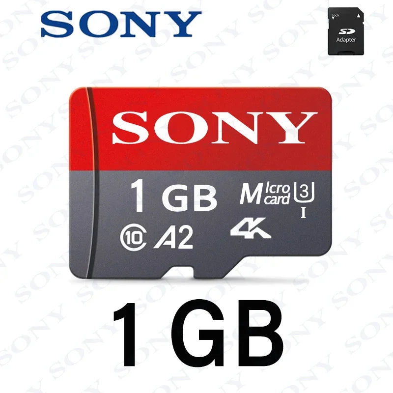 SONY 1024GB Micro SD Card – Class 10 High-Speed A2 TF Flash Memory for Xiaomi, Camera, Phone & Drone, 4K Ultra-HD Video