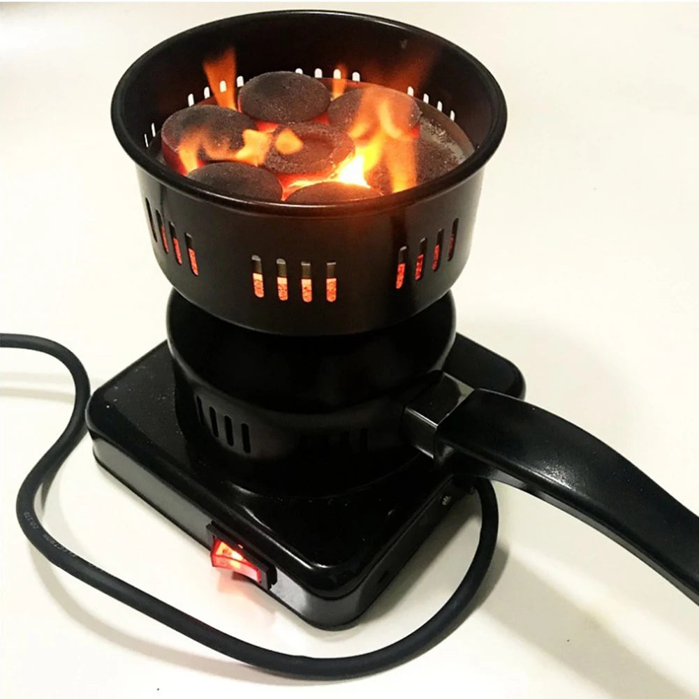 Electric Charcoal Burner Stove – Portable Coal Heater and Shisha Hookah Lighter for BBQ and Party Use