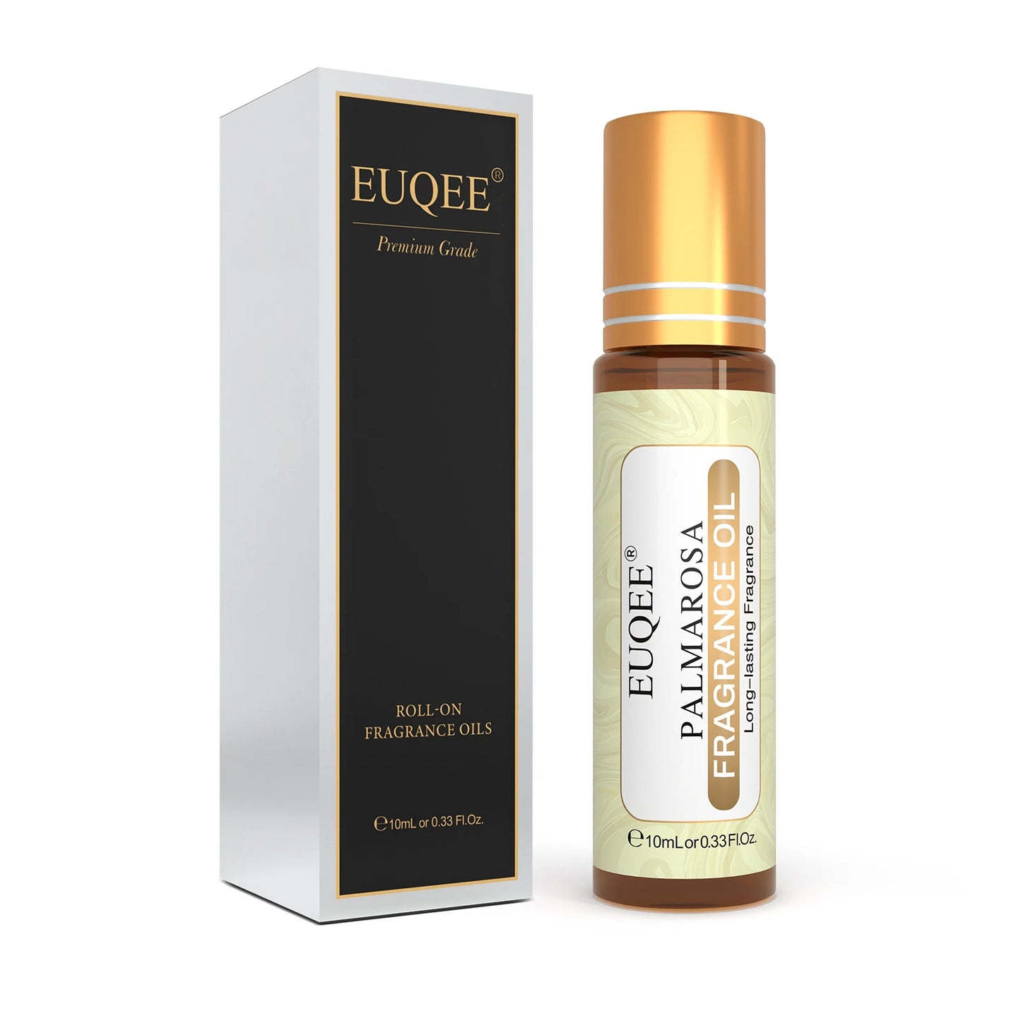EUQEE 10ml Fragrance Oil Roll-On - Long-Lasting Perfume Scent for Diffusers, Burners & Aromatherapy