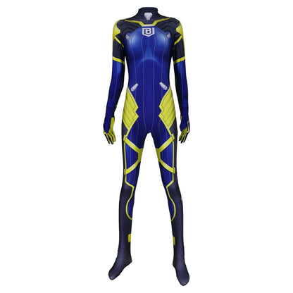 Women’s Superhero Jumpsuit – Adult Cosplay Zentai Bodysuit Costume for Halloween