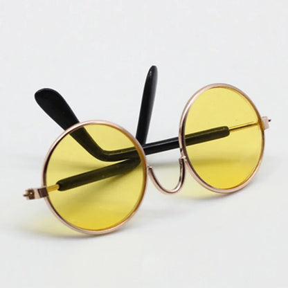Labubu Fashion Gradient Sunglasses for 17cm Mini Doll | Cool Labubu Idol BJD Doll Accessories