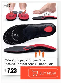 EiD Magnetic Therapy Foot Insoles – Soft Acupressure Sports Cushion for Men & Women