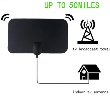 Smart TV Digital Antenna - 4K/1080P HDTV Signal Amplifier with 500-Mile Range