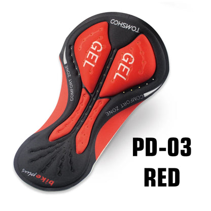 KEMALOCE Cycling Gel Pad - 5D/12D Breathable Shockproof Bike Cushion With Silicone Foam Comfort For Men & Women Long Rides