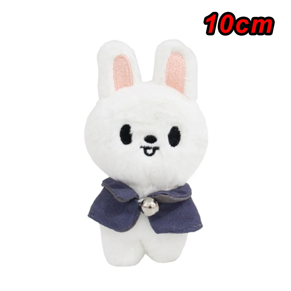 310style Skzoo Plush Pencil Case – Kawaii Kpop Stray Wolf Stuffed Animal Toy, Cartoon Plush Doll for Kids Gift