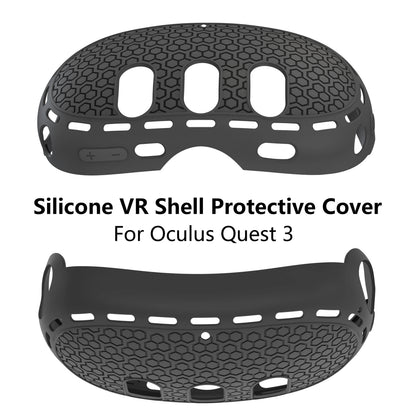 Silicone Protective VR Shell Cover for Meta Quest 3 – Full Protection VR Accessories