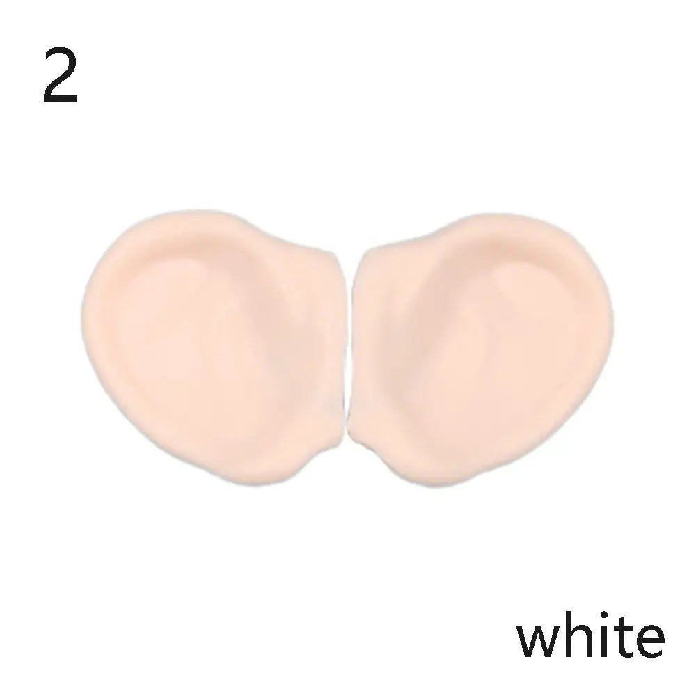 1/6 Doll Elf & Human Plastic Ears – White, Tan, Dark & Super Dark for 30cm Blyth Doll DIY Accessories