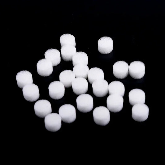 50/100PCS Medical Inhaler Soft Filter Cotton Replacement for Nebulizers & Air Compressors