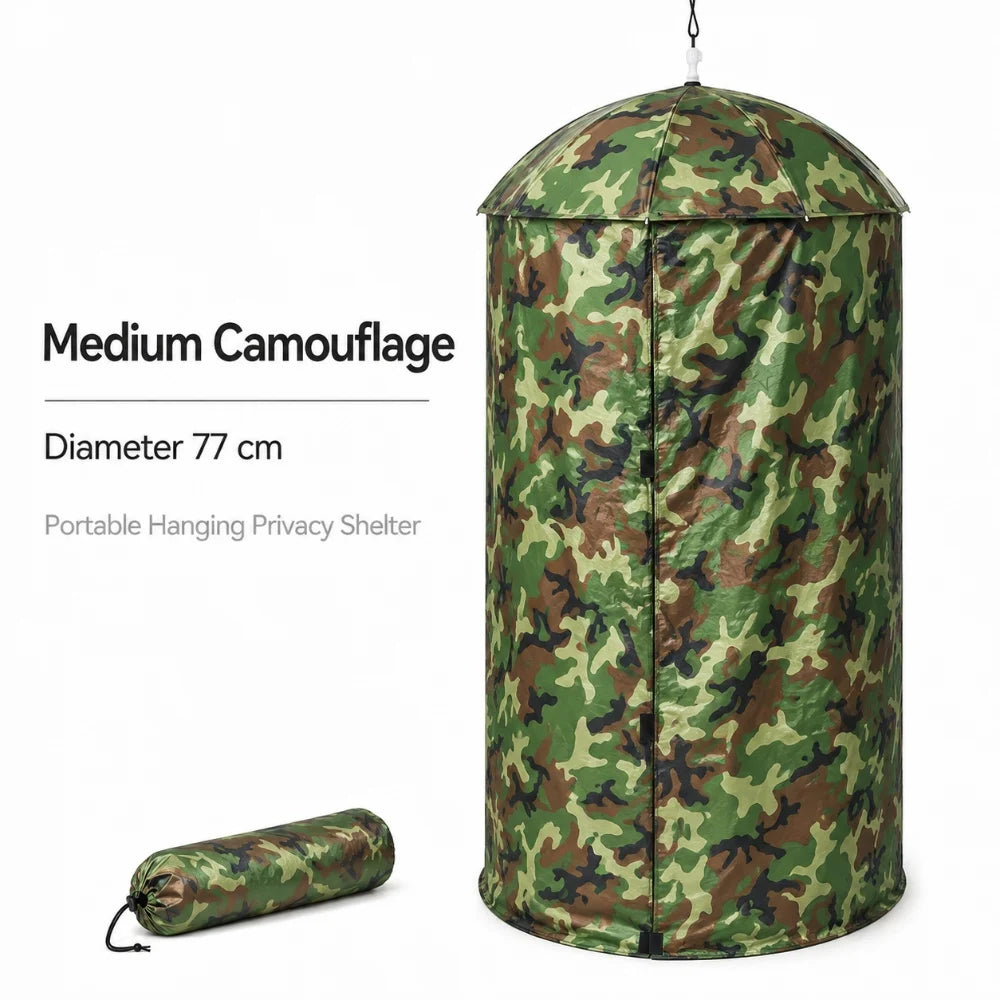 Portable Pop-Up Privacy Shelter - Hanging Changing & Shower Tent for Camping, Car Tailgate & Outdoor Use