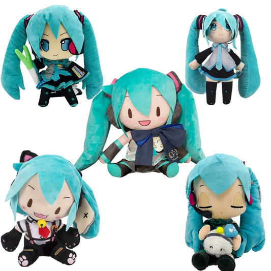 Hatsune Miku Plush Doll - Kawaii Anime Pillow & Collectible Gift