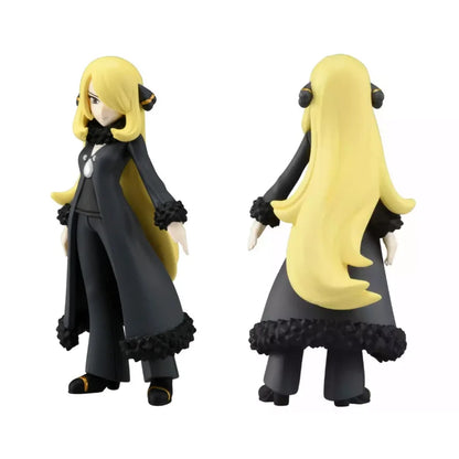 TOMY Pokémon Trainer Anime Figure Collection – Ash Ketchum, Leon, Cynthia & Steven Stone Kids Gift Toy