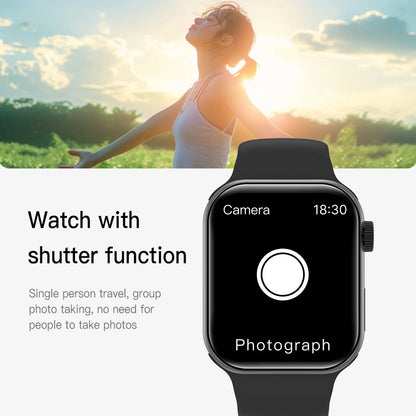 SIMSONLAB Smartwatch — Bluetooth Call, Music & Camera Control, Heart Rate Monitor, Multi-Sport Modes for Men & Women, Android & iOS