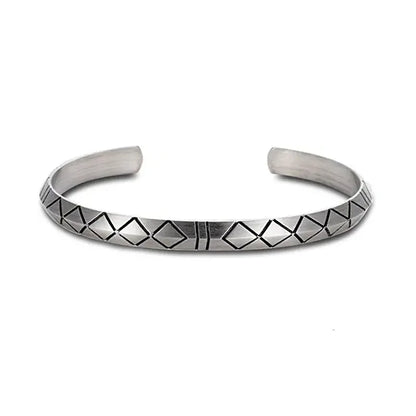 Retro Sword-Shaped Bracelet – Creative Open Bangle for Men & Women, Fashionable Party Jewelry Gift