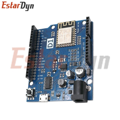 WeMos D1 R2 ESP8266 WiFi Development Board - Arduino UNO Compatible Module for NodeMCU Projects