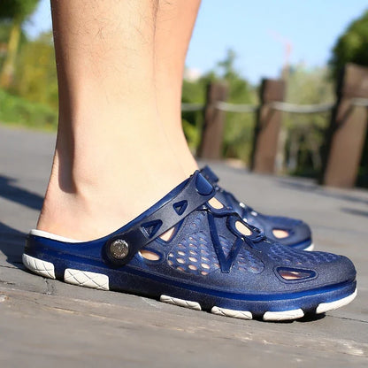 MAEDEF Men’s Summer Slippers – Anti-Slip, Wear-Resistant Comfortable Beach & Home Sandals