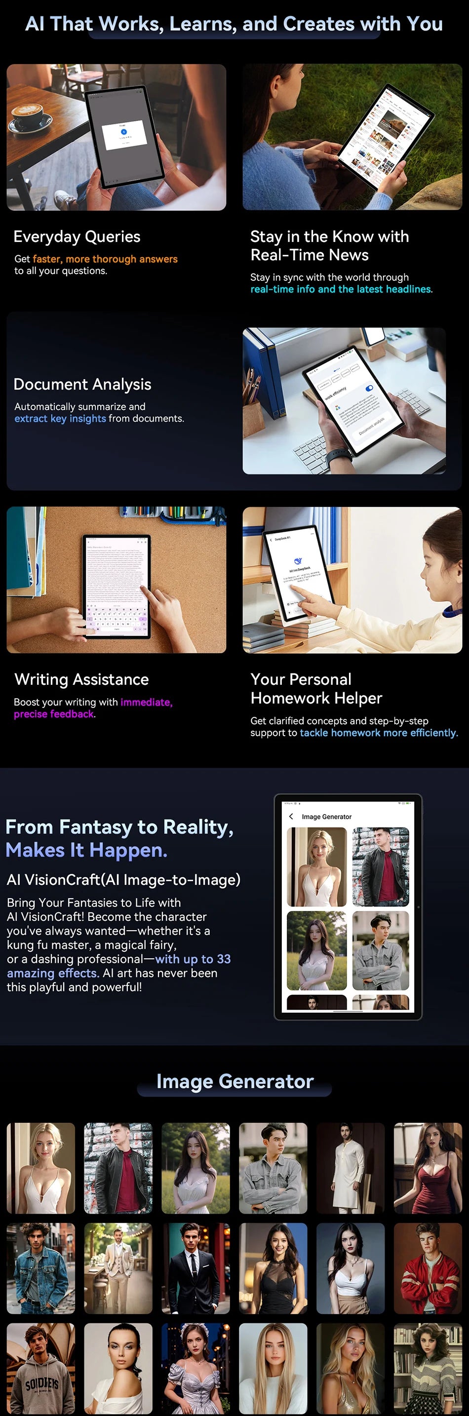 Blackview MEGA 8 Tablet – 13" FHD+ 90Hz Display, 11000mAh, Android 15, 50MP Camera, 4 Speakers, 4G Pad PC