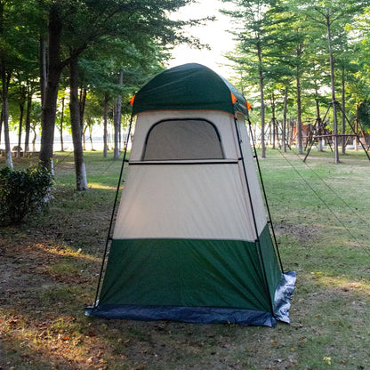 Portable Outdoor Privacy Shower Tent – Double-Layer Sun Shelter for Camping, Dressing, Changing Room, Toilet, Hiking, Fishing & Picnic