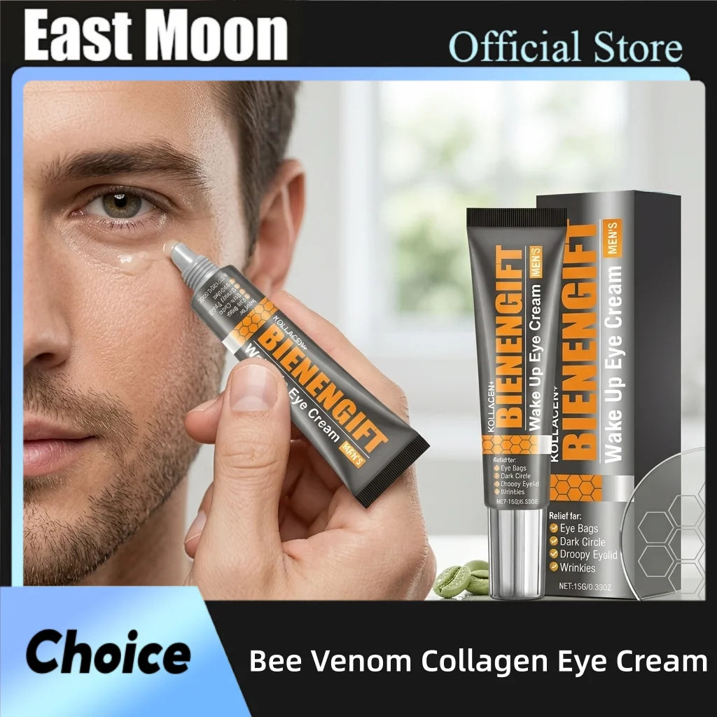 Bee Venom Eye Cream – Deep Hydrating & Firming Eye Contour Moisturizer for Under-Eye Bags and Dark Circles
