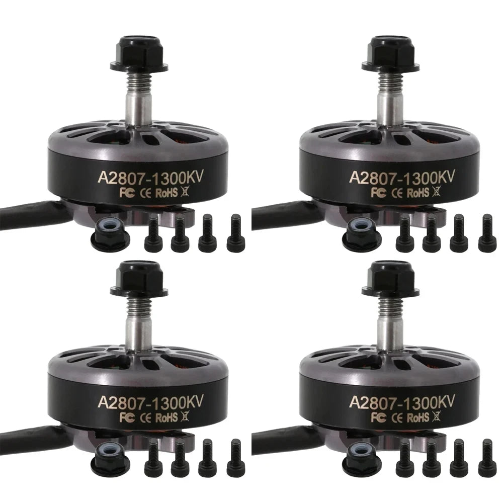 Mark4 7-Inch 295mm FPV Drone Kit – RC Frame with F4 V3S PLUS Stack, BLS 60A ESC, A2807 1300KV Brushless Motor, and 7040 Propellers
