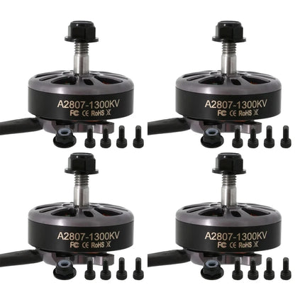 Mark4 7-Inch 295mm FPV Drone Kit – RC Frame with F4 V3S PLUS Stack, BLS 60A ESC, A2807 1300KV Brushless Motor, and 7040 Propellers