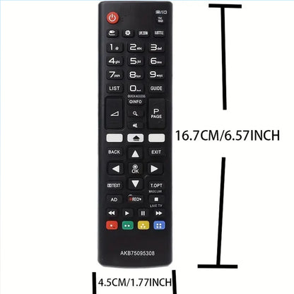 AKB75095308 Universal Remote Control for LG TV Models 32LJ610V, 43UJ634V, 49UJ634V, 55UJ634V, 65UJ634V & More
