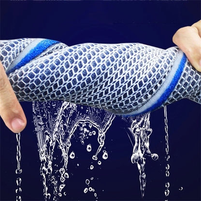8D Sponge Filter for Aquarium - 8 Layer Foam Denitrifier Pad, Non-Gel Cotton Filter for Fish Tanks