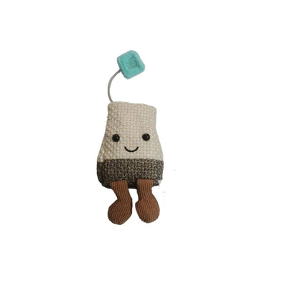 CatS UK Limited Edition Tea Bag Cartoon Doll – Interactive Cat & Dog Toy for Birthday, Christmas & Halloween Gifts